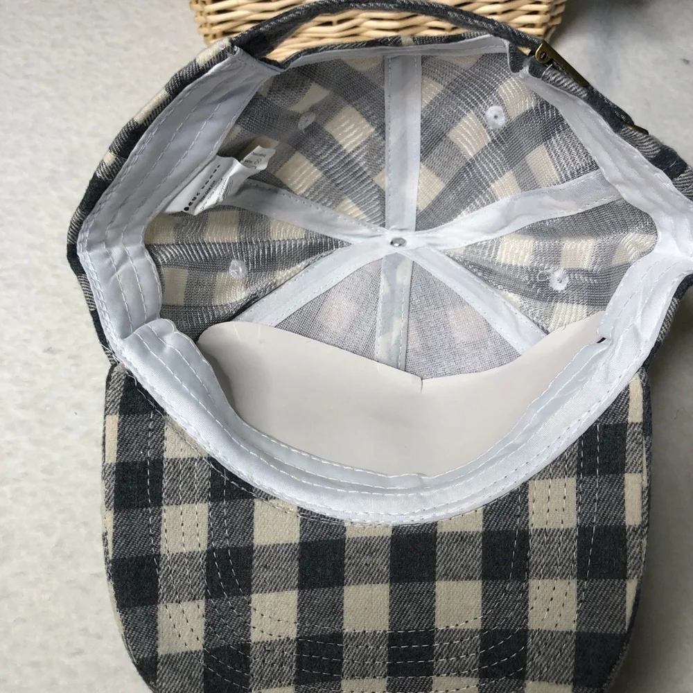 Brand New-Buffalo Check Baseball Cap